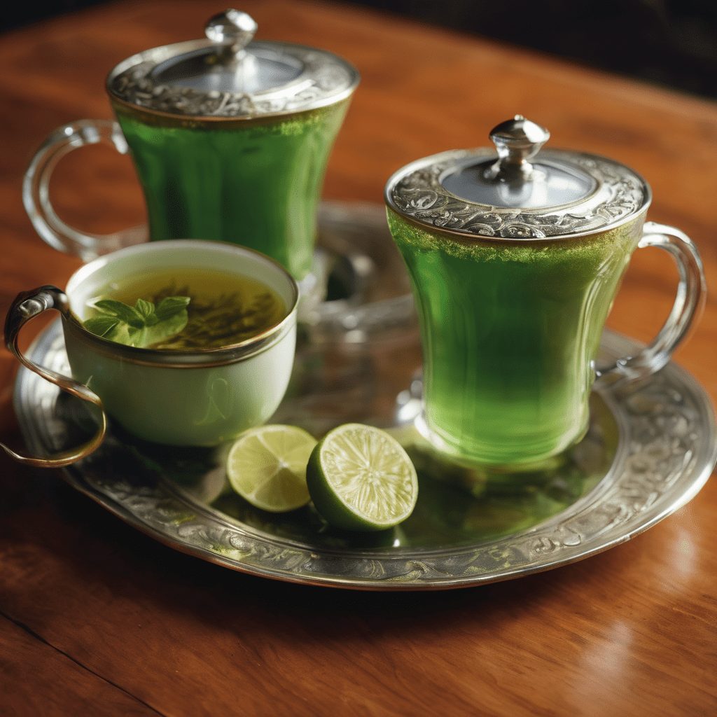 Peppermint tea vs. Green tea comparison